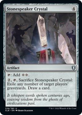Image for Stonespeaker Crystal (338) [Commander Legends: Battle for Baldur's Gate]