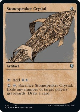 Image for Stonespeaker Crystal (Showcase) (450) [Commander Legends: Battle for Baldur's Gate]