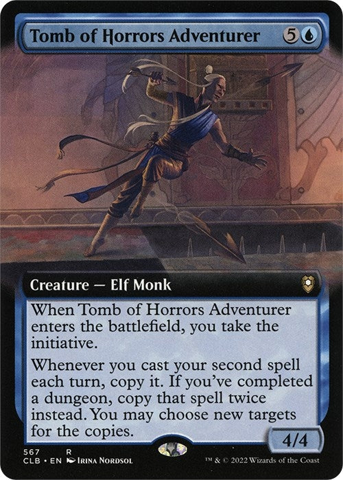 Image for Tomb of Horrors Adventurer (Extended Art) (567) [Commander Legends: Battle for Baldur's Gate]