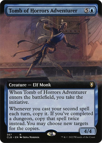 Image for Tomb of Horrors Adventurer (Extended Art) (567) [Commander Legends: Battle for Baldur's Gate]