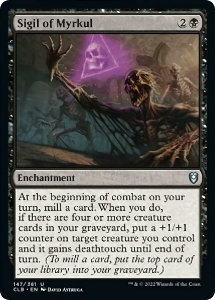 Image for Sigil of Myrkul (147) [Commander Legends: Battle for Baldur's Gate]