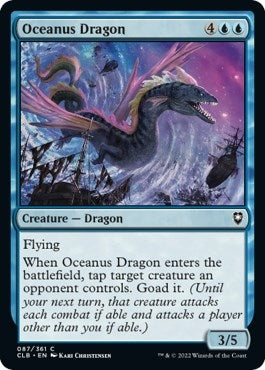 Image for Oceanus Dragon (87) [Commander Legends: Battle for Baldur's Gate]