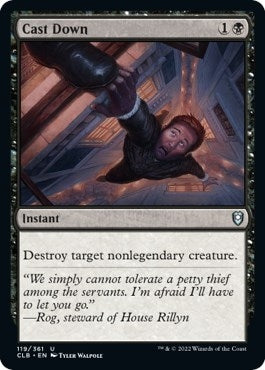 Image for Cast Down (119) [Commander Legends: Battle for Baldur's Gate]