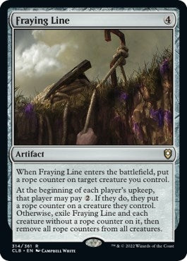 Image for Fraying Line (314) [Commander Legends: Battle for Baldur's Gate]