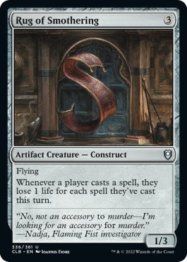 Image for Rug of Smothering (336) [Commander Legends: Battle for Baldur's Gate]