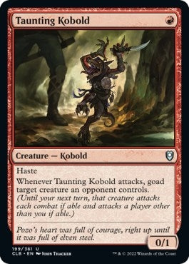 Image for Taunting Kobold (199) [Commander Legends: Battle for Baldur's Gate]