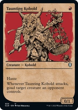 Image for Taunting Kobold (Showcase) (404) [Commander Legends: Battle for Baldur's Gate]