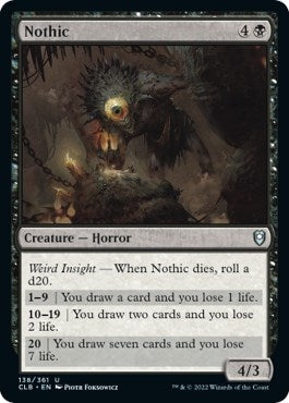 Image for Nothic (138) [Commander Legends: Battle for Baldur's Gate]