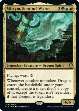 Image for Miirym, Sentinel Wyrm (284) [Commander Legends: Battle for Baldur's Gate]