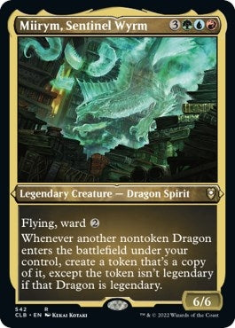 Image for Miirym, Sentinel Wyrm (Foil Etched) (542) [Commander Legends: Battle for Baldur's Gate]