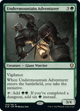 Image for Undermountain Adventurer (260) [Commander Legends: Battle for Baldur's Gate]
