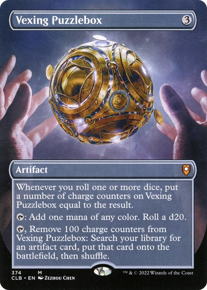 Image for Vexing Puzzlebox (Borderless) (374) [Commander Legends: Battle for Baldur's Gate]