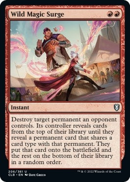 Image for Wild Magic Surge (206) [Commander Legends: Battle for Baldur's Gate]