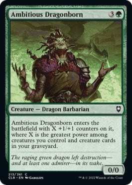 Image for Ambitious Dragonborn (213) [Commander Legends: Battle for Baldur's Gate]