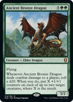 Image for Ancient Bronze Dragon (214) [Commander Legends: Battle for Baldur's Gate]