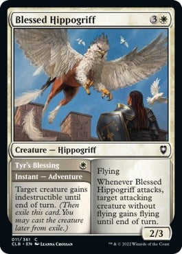 Image for Blessed Hippogriff (11) [Commander Legends: Battle for Baldur's Gate]
