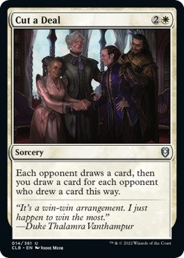 Image for Cut a Deal (14) [Commander Legends: Battle for Baldur's Gate]