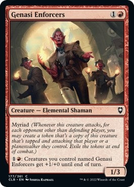Image for Genasi Enforcers (177) [Commander Legends: Battle for Baldur's Gate]