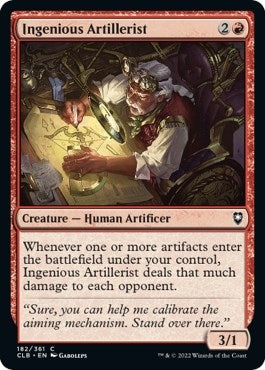 Image for Ingenious Artillerist (182) [Commander Legends: Battle for Baldur's Gate]