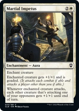 Image for Martial Impetus (33) [Commander Legends: Battle for Baldur's Gate]