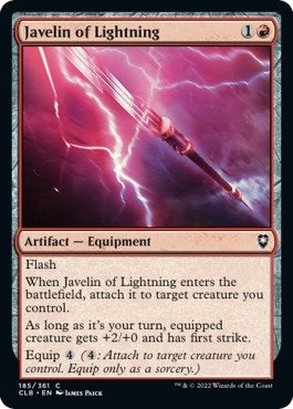 Image for Javelin of Lightning (185) [Commander Legends: Battle for Baldur's Gate]