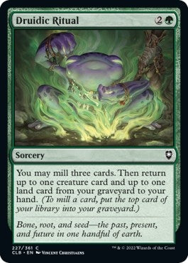 Image for Druidic Ritual (227) [Commander Legends: Battle for Baldur's Gate]