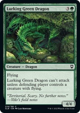 Image for Lurking Green Dragon (239) [Commander Legends: Battle for Baldur's Gate]