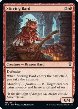 Image for Stirring Bard (195) [Commander Legends: Battle for Baldur's Gate]