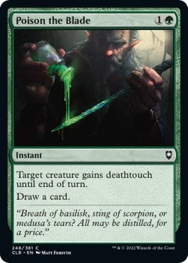 Image for Poison the Blade (248) [Commander Legends: Battle for Baldur's Gate]