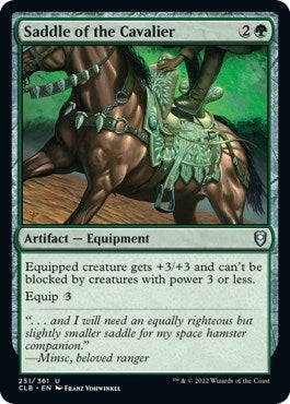 Image for Saddle of the Cavalier (251) [Commander Legends: Battle for Baldur's Gate]