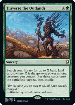 Image for Traverse the Outlands (258) [Commander Legends: Battle for Baldur's Gate]