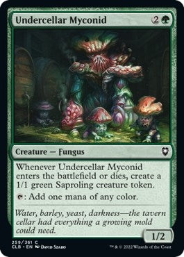 Image for Undercellar Myconid (259) [Commander Legends: Battle for Baldur's Gate]
