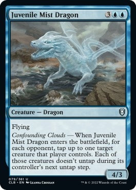 Image for Juvenile Mist Dragon (79) [Commander Legends: Battle for Baldur's Gate]
