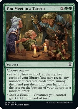 Image for You Meet in a Tavern (263) [Commander Legends: Battle for Baldur's Gate]