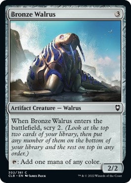 Image for Bronze Walrus (302) [Commander Legends: Battle for Baldur's Gate]