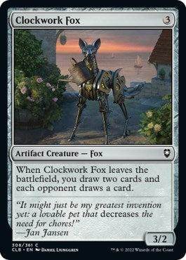 Image for Clockwork Fox (308) [Commander Legends: Battle for Baldur's Gate]