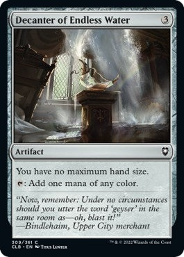 Image for Decanter of Endless Water (309) [Commander Legends: Battle for Baldur's Gate]