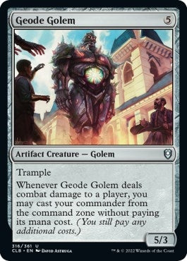 Image for Geode Golem (316) [Commander Legends: Battle for Baldur's Gate]