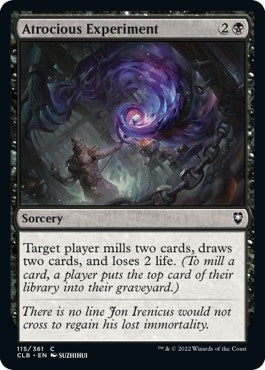 Image for Atrocious Experiment (115) [Commander Legends: Battle for Baldur's Gate]