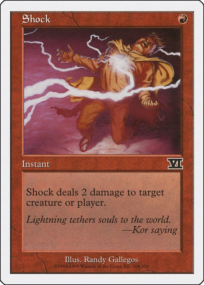 Image for Shock (206) - Magic: The Gathering