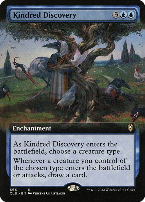 Image for Kindred Discovery (Extended Art) (565) [Commander Legends: Battle for Baldur's Gate]