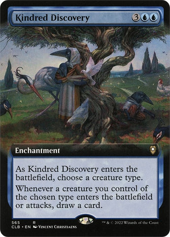 Image for Kindred Discovery (Extended Art) (565) [Commander Legends: Battle for Baldur's Gate]