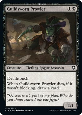 Image for Guildsworn Prowler (130) [Commander Legends: Battle for Baldur's Gate]