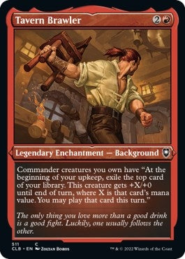 Image for Tavern Brawler (Foil Etched) (511) [Commander Legends: Battle for Baldur's Gate]