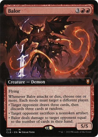 Image for Balor (Extended Art) (578) [Commander Legends: Battle for Baldur's Gate]