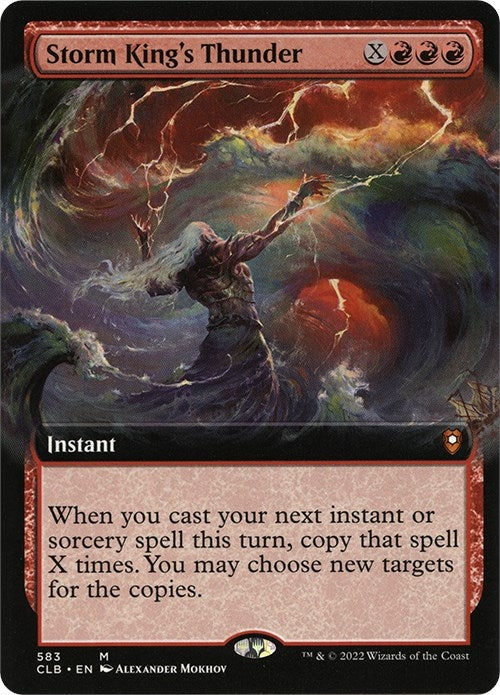 Image for Storm King's Thunder (Extended Art) (583) [Commander Legends: Battle for Baldur's Gate]