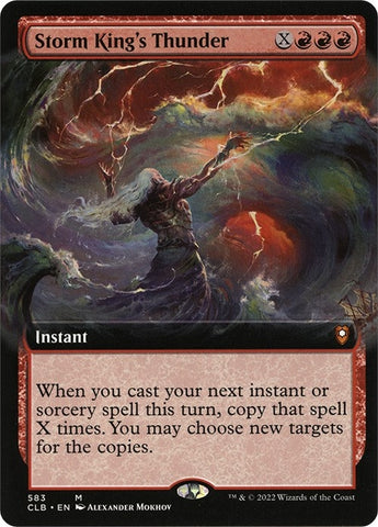 Image for Storm King's Thunder (Extended Art) (583) [Commander Legends: Battle for Baldur's Gate]
