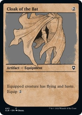 Image for Cloak of the Bat (Showcase) (443) [Commander Legends: Battle for Baldur's Gate]