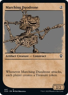 Image for Marching Duodrone (Showcase) (447) [Commander Legends: Battle for Baldur's Gate]