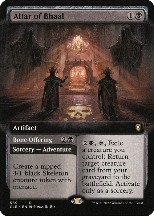Image for Altar of Bhaal (Extended Art) (569) [Commander Legends: Battle for Baldur's Gate]